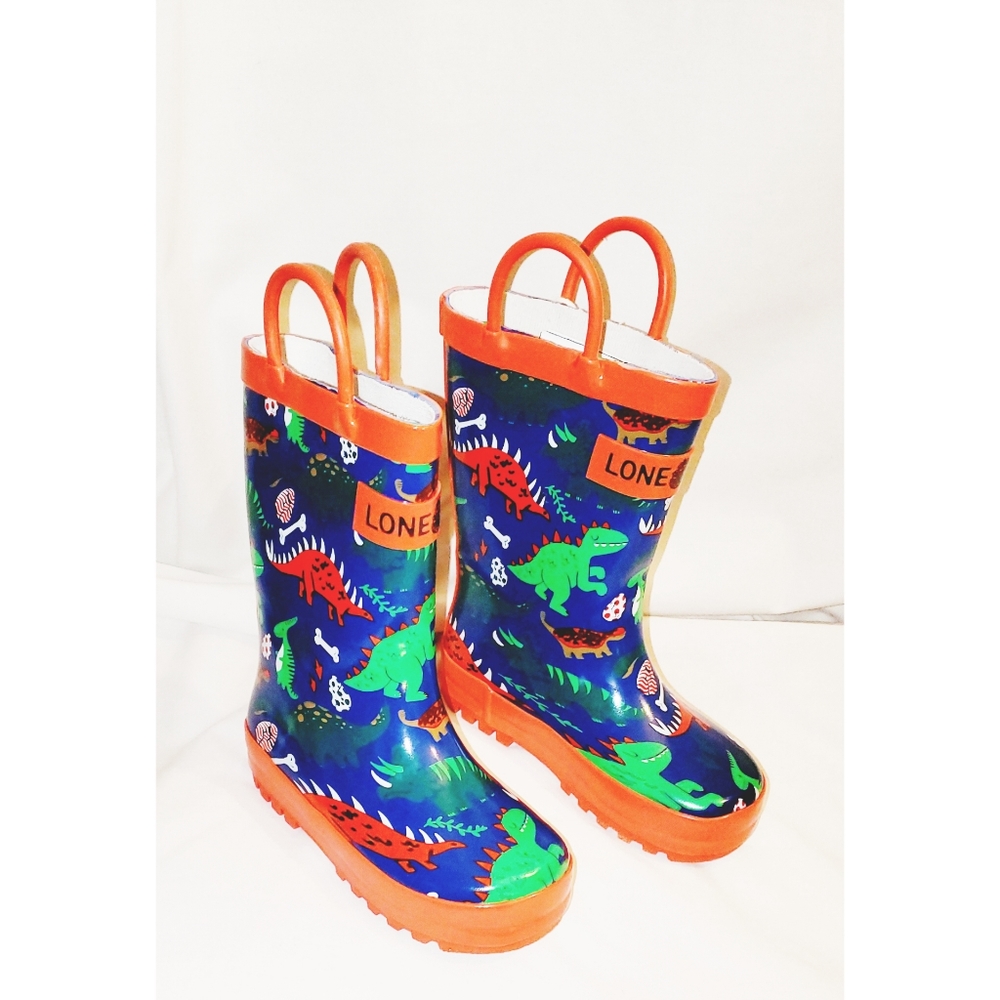 Dino Rain boots Rubber